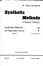 SYNTHETIC METHODS OF ORGANIC CHEMISTRY VOL 7