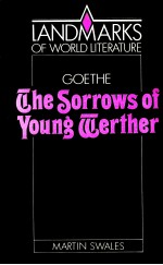 THE SORROWS OF YOUNG WERTHER