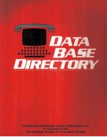 DATA BASE DIRECTORY 1984-85