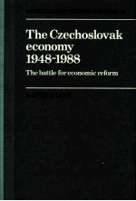 THE CZECHOSLOVAK ECONOMY 1948-1988