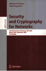 Lecture Notes in Computer Science 4116 Security and Cryptography for Networks 5th International Conf