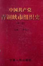 中国共产党青铜峡市组织史  第2卷  1988-1999