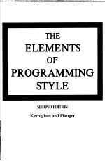 THE ELEMENTS OF PROGRAMMING STYLE