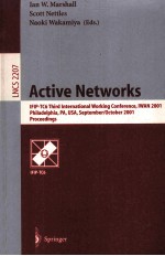 Lecture Notes in Computer Science 2207 Active Networks IFIP-TC6 Third International Working Conferen