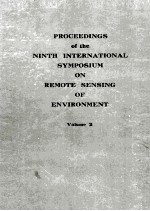 PROCEEDINGS OF THE NINTH INTERNATIONAL SYMPOSIUM ON REMOTE SENSING OF ENVIRONMENT Volume 2