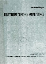 Proceedings DISTRIBUTED COMPUTING