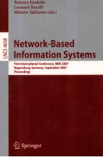 Lecture Notes in Computer Science 4658 Network-Based Information Systems First International Confere