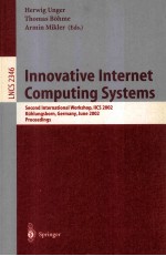 Lecture Notes in Computer Science 2346 Innovative Internet Computing Systems Second International Wo