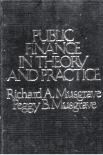PUBLIC FINANCE IN THEORY AND PRACTICE FOURTH EDITION