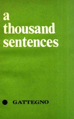 A THOUSAND SENTENCES