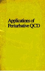 APPLICATIONS OF PERTURBATIVE QCD