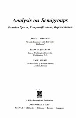 ANALYSIS ON SEMIGROUPS