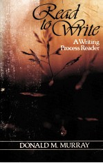 READ TO WRITE A WRITING PROCESS READER