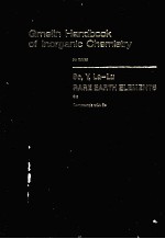 GMELIN HANDBOOK OF INORGANIC CHEMISTRY