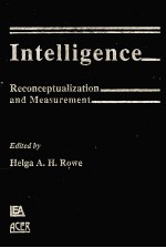 INTELLIGENCE:RECONCEPTU ALIZATION AND MEASURMENT