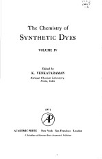 The Chemistry of SYNTHETIC DYES  VOLUME Ⅳ