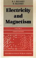 ELECTRICITY AND MAGNETISM VOLUME 1 THIRD EDITION