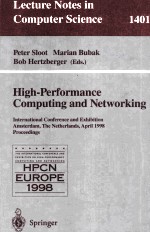 Lecture Notes in Computer Science 1401 High-Performance Computing and Networking International Confe