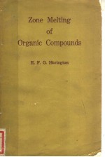 ZONE MELTING OF ORGANIC COMPOUNDS