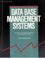 Data Base Management Systems MS-DOS:Evaluating MS-DOS Data Base Software