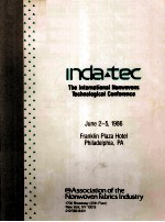 The International Nonwovens Technological Conference INDA-TEC'86