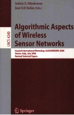 Lecture Notes in Computer Science 4240 Algorithmic Aspects of Wireless Sensor Networks Second Intern