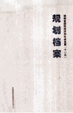 湖南省国民经济和社会发展“十一五”  规划档案