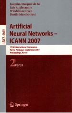 Lecture Notes in Computer Science 4669 Artificial Neural Networks-ICANN 2007 17th International Conf