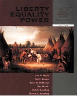 LIBERTY EQUALITY POWER A HISTORY OF THE AMERICAN PEOPLE