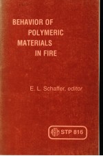 BEHAVIOR OF POLYMERIC MATERIALS IN FIRE