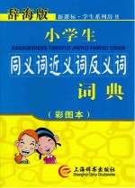 小学生同义词近义词反义词词典  彩图本辞海版