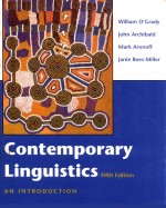 CONTEMPORARY LINGUISTICS AN INTRODUCTION FIFTH EDITION