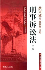 学习式分类教学法规  刑事诉讼法  第2版