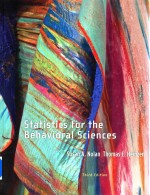 Statistics for the Behavioral Sciences Third Edition