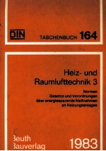 DIN TASCHENBUCH 164 HEIZ-UND RAUMLUFTTECHNIK 3