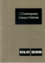 Contemporary Literary Criticism Volume 220