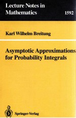 ASYMPTOTIC APPROXIMATIONS FOR PROBABILITY INTEGRALS