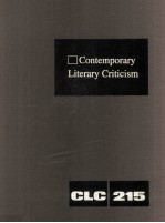 Contemporary Literary Criticism Volume 215