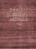 RAPIDLY QUENCHED METALS VOLUME I