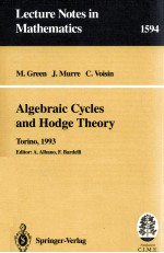 ALGEBRAIC CYCLES AND HODGE THEORY