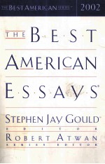 THE BEST AMERICAN ESSAYS 2002