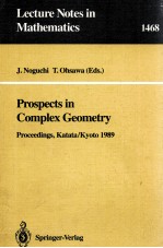 PROSPECTS IN COMPLEX GEOMETRY