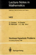 LECTURE NOTES IN MATHEMATICS 1402: NONLINEAR HYPERBOLIC PROBLEMS