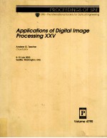 Applications of Digital Image Processing XXV