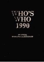 WHO'S WHO 1990