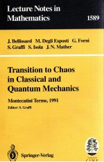 TRANSITION TO CHAOS IN CLASSICAL AND QUANTUM MECHANICS