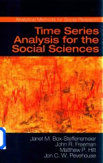 Time Series Analysis for the Social Sciences