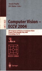 Lecture Notes in Computer Science 3023 Computer Vision-ECCV 2004 8th European Conference on Computer