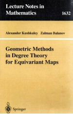 GEOMETRIC METHODS IN DEGREE THEORY FOR EQUIVARIANT MAPS