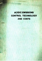 ACIDIC EMISSIONS CONTROL TECHNOLOGY AND COSTS